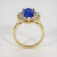 3.04 Ct. Sapphire Ring, 14K Yellow Gold 3