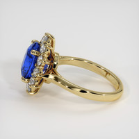 3.04 Ct. Sapphire Ring, 14K Yellow Gold 4