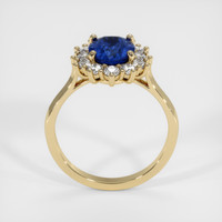 3.83 Ct. Sapphire Ring, 14K Yellow Gold 3