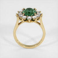 3.90 Ct. Sapphire Ring, 14K Yellow Gold 3
