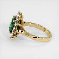 3.90 Ct. Sapphire Ring, 14K Yellow Gold 4