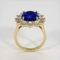 5.75 Ct. Sapphire Ring, 18K Yellow Gold 3