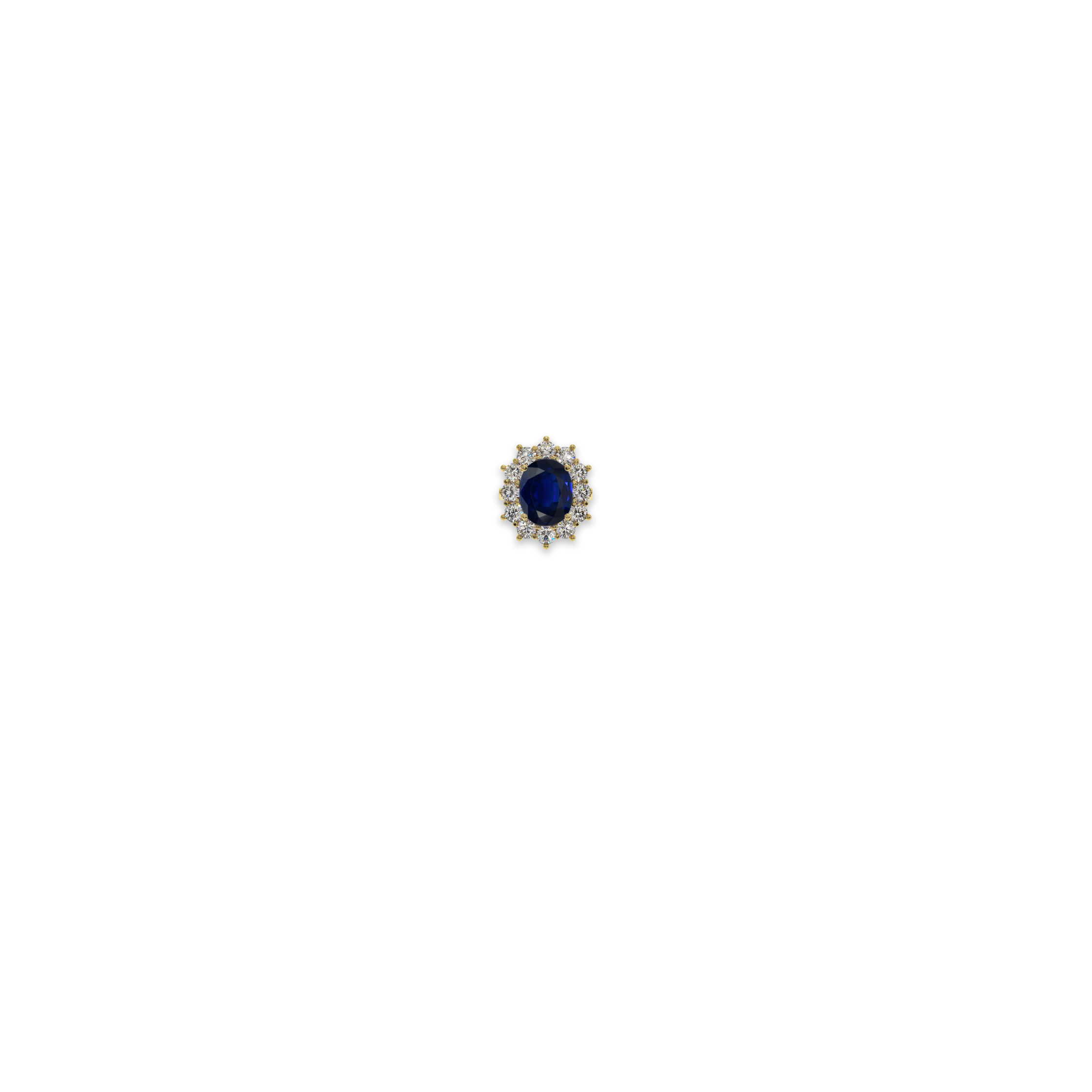Jewelry image on model