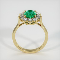 2.12 Ct. Emerald Ring, 18K Yellow Gold 3