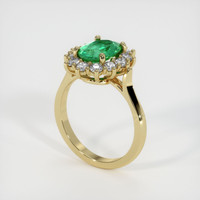 Emerald Ring 1.05 Ct., 18K Yellow Gold Preview