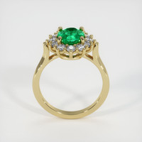 Emerald Ring 1.00 Ct., 18K Yellow Gold Preview