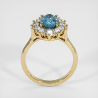 2.32 Ct. Sapphire Ring, 18K Yellow Gold 3