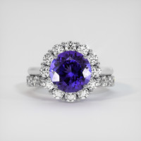 3.51 Ct. Gemstone Ring, Platinum 950 1