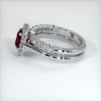 2.02 Ct. Ruby Ring, Platinum 950 4