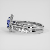 1.57 Ct. Color Change Sapphire Ring, Platinum 950 4