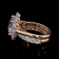 5.38 Ct. Gemstone Ring, 18K Rose Gold 4