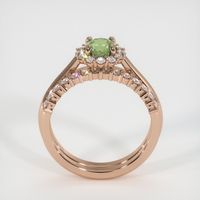 0.78 Ct. Sapphire Ring, 18K Rose Gold 3