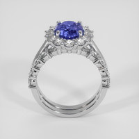 1.87 Ct. Blue Sapphire Ring, 14K White Gold 3