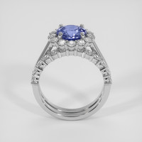 1.57 Ct. Color Change Sapphire Ring, 14K White Gold 3