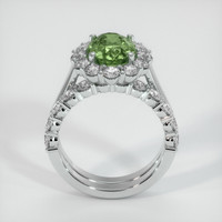 2.84 Ct. Sapphire Ring, 14K White Gold 3