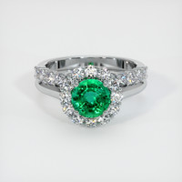 Emerald Ring 1.30 Ct., 18K White Gold Preview