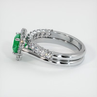 Emerald Ring 1.30 Ct., 18K White Gold Preview