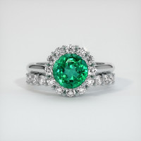 Emerald Ring 1.61 Ct., 18K White Gold Preview