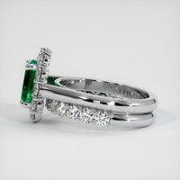 1.89 Ct. Emerald Ring, 18K White Gold 4