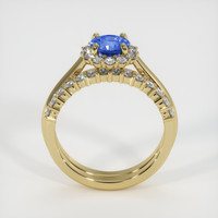 1.08 Ct. Sapphire Ring, 14K Yellow Gold 3