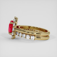 2.26 Ct. Ruby Ring, 14K Yellow Gold 4