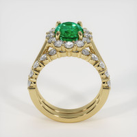 1.84 Ct. Emerald Ring, 18K Yellow Gold 3