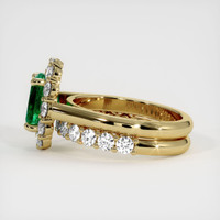 1.89 Ct. Emerald Ring, 18K Yellow Gold 4