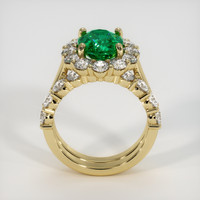 1.91 Ct. Emerald Ring, 18K Yellow Gold 3