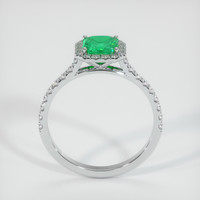 1.01 Ct. Emerald  Ring - Platinum 950