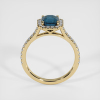 2.04 Ct. Sapphire Ring, 14K Yellow Gold 3