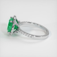 2.60 Ct. Emerald Ring, Platinum 950 4