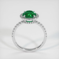 1.45 Ct. Emerald Ring, Platinum 950 3