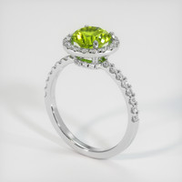 1.31 Ct. Gemstone Ring, Platinum 950 2