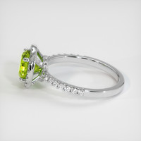 1.31 Ct. Gemstone Ring, Platinum 950 4