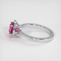 1.67 Ct. Sapphire Ring, Platinum 950 4
