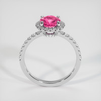 1.23 Ct. Pink Sapphire Ring, Platinum 950 3