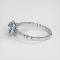 1.31 Ct. Sapphire Ring, Platinum 950 4
