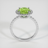 2.94 Ct. Green Sapphire Ring, Platinum 950 3