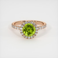 1.31 Ct. Gemstone Ring, 14K Rose Gold 1