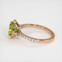 1.31 Ct. Gemstone Ring, 14K Rose Gold 4