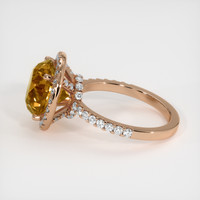 6.85 Ct. Gemstone Ring, 14K Rose Gold 4