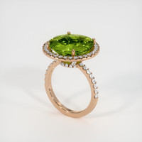 8.62 Ct. Gemstone Ring, 14K Rose Gold 2