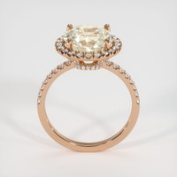 5.03 Ct. Sapphire Ring, 14K Rose Gold 3
