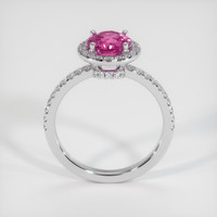 1.67 Ct. Sapphire Ring, 14K White Gold 3