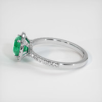 Emerald Ring 1.13 Ct. 18K White Gold Preview