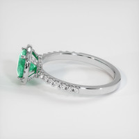 Emerald Ring 0.90 Ct. 18K White Gold Preview