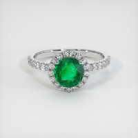 Emerald Ring 1.13 Ct., 18K White Gold Preview