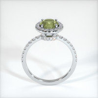 1.74 Ct. Sapphire Ring, 18K White Gold 3