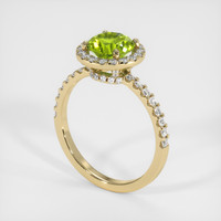 1.31 Ct. Gemstone Ring, 14K Yellow Gold 2