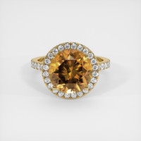 6.85 Ct. Gemstone Ring, 14K Yellow Gold 1